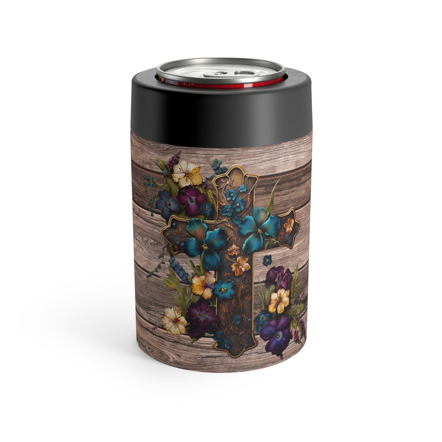 Rugged Cross 12oz Can Holder