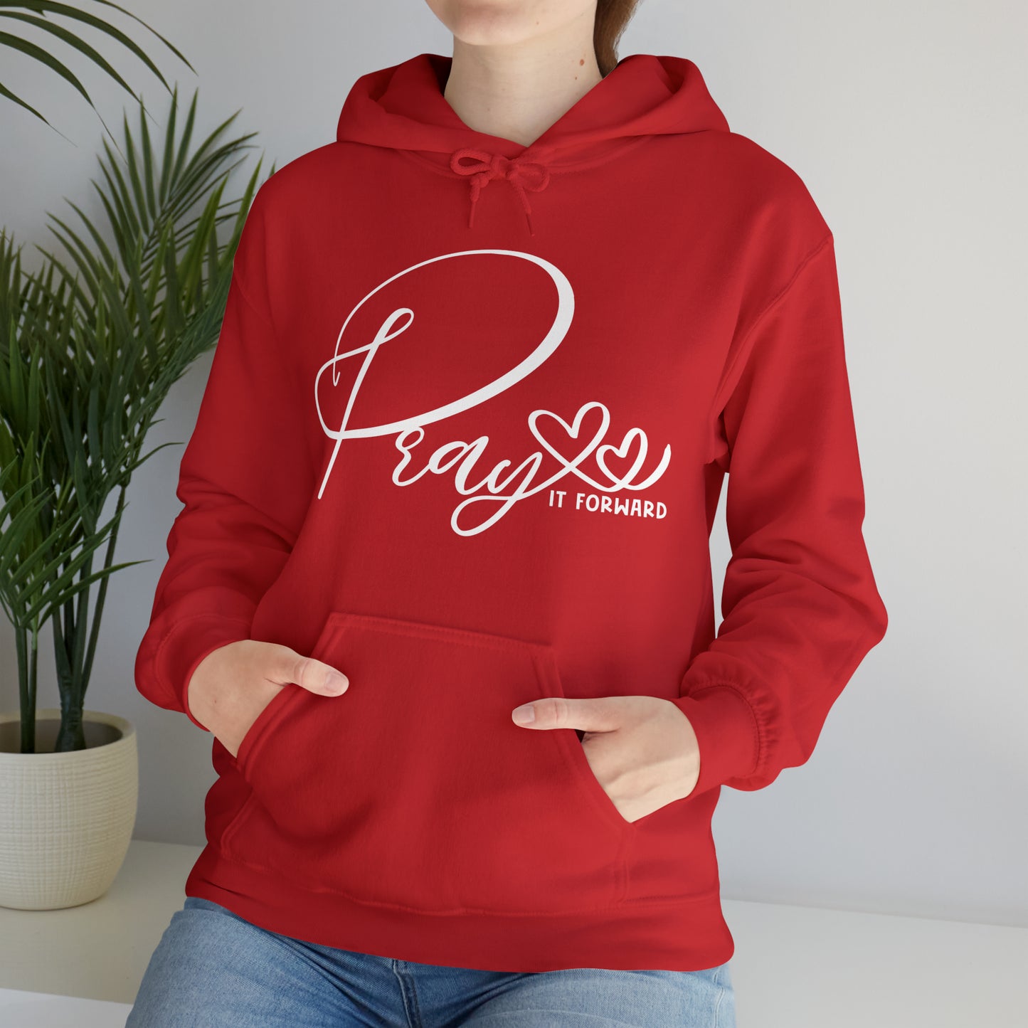 Pray It Forward Unisex Heavy Blend™ Hooded Sweatshirt