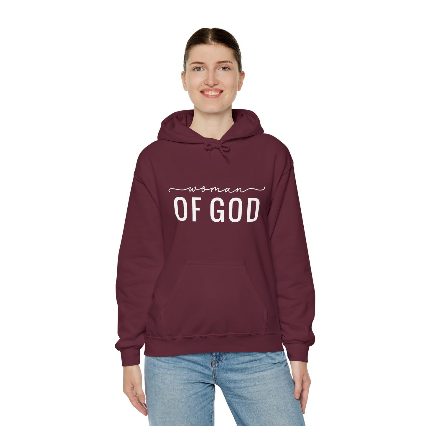 Woman of God Unisex Heavy Blend™ Hooded Sweatshirt