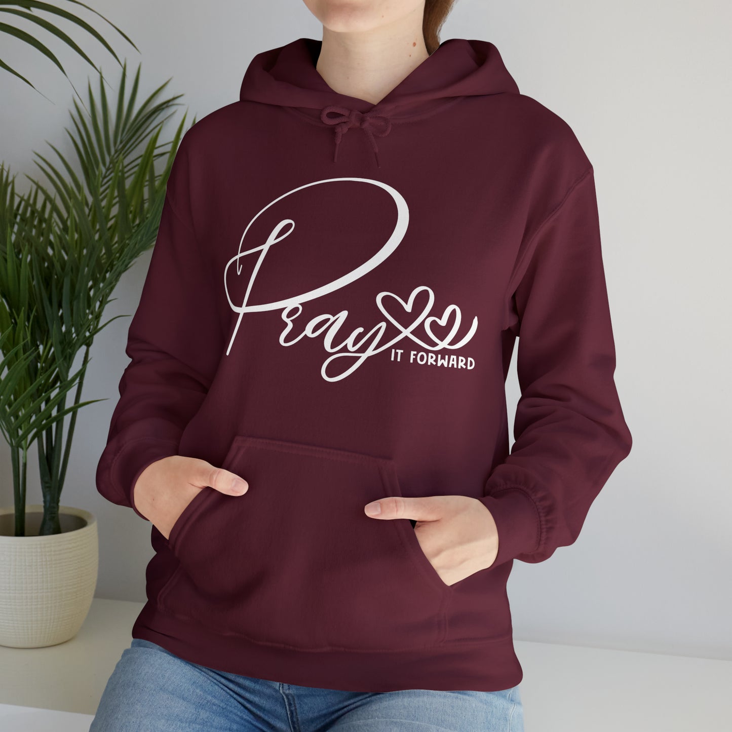 Pray It Forward Unisex Heavy Blend™ Hooded Sweatshirt