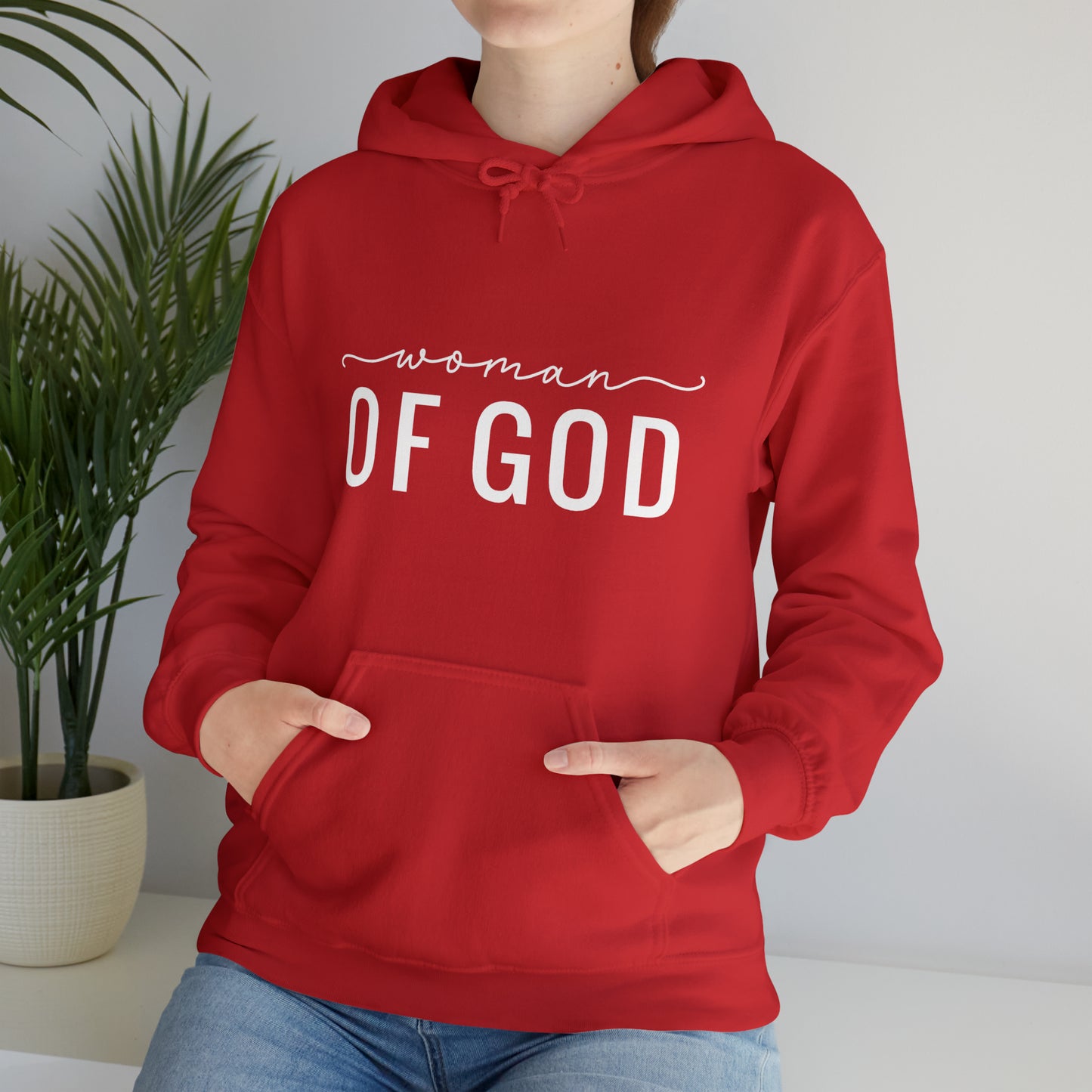 Woman of God Unisex Heavy Blend™ Hooded Sweatshirt