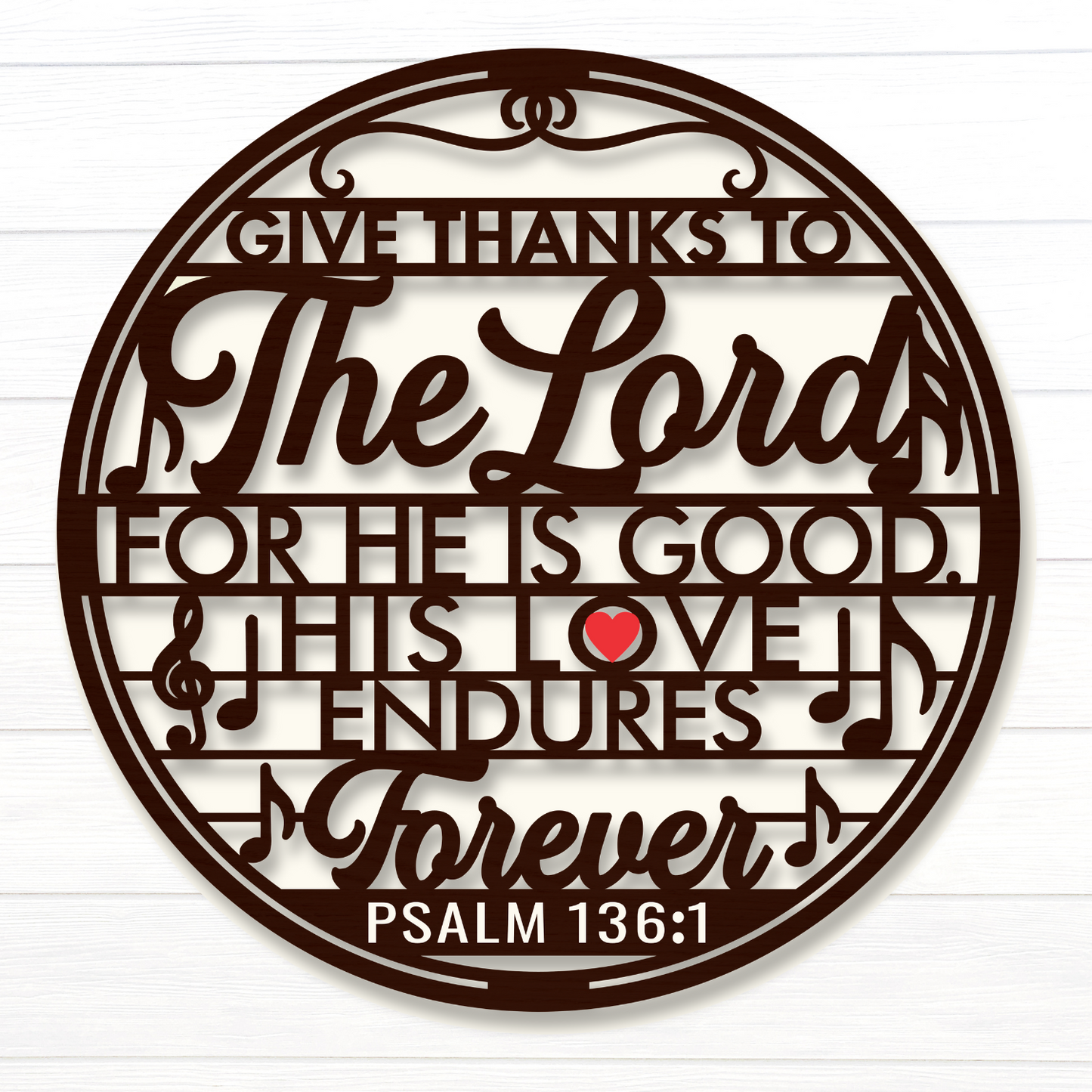 Give Thanks To The Lord