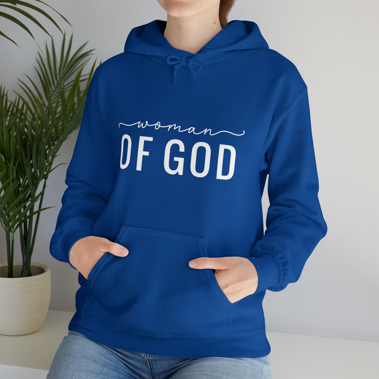 Woman of God Unisex Heavy Blend™ Hooded Sweatshirt
