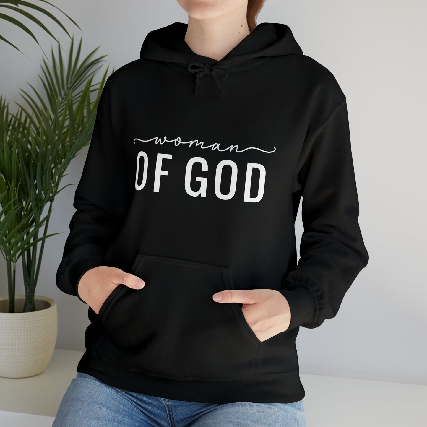 Woman of God Unisex Heavy Blend™ Hooded Sweatshirt