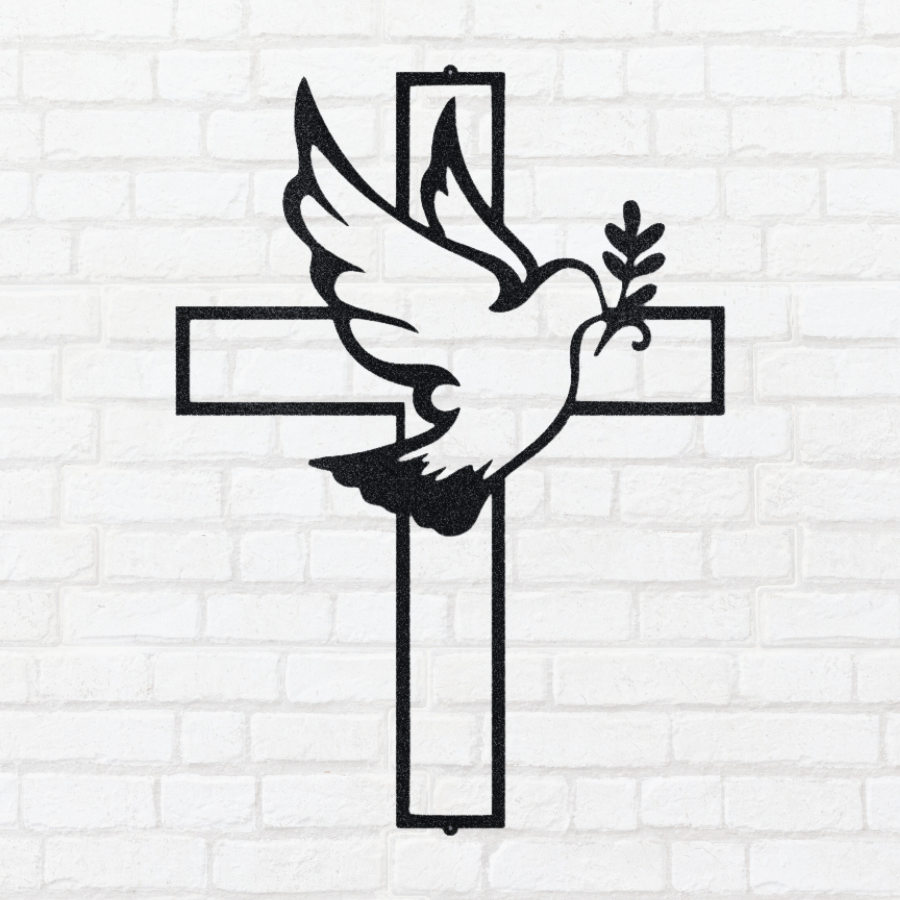 Peaceful Dove - Steel Sign