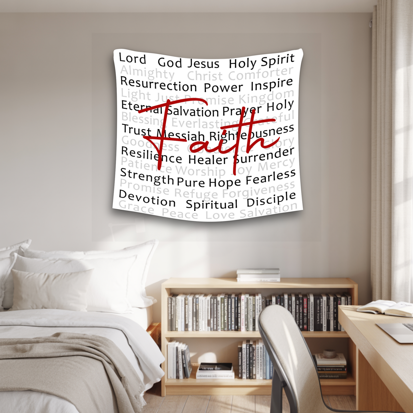 Faith (White/Red)