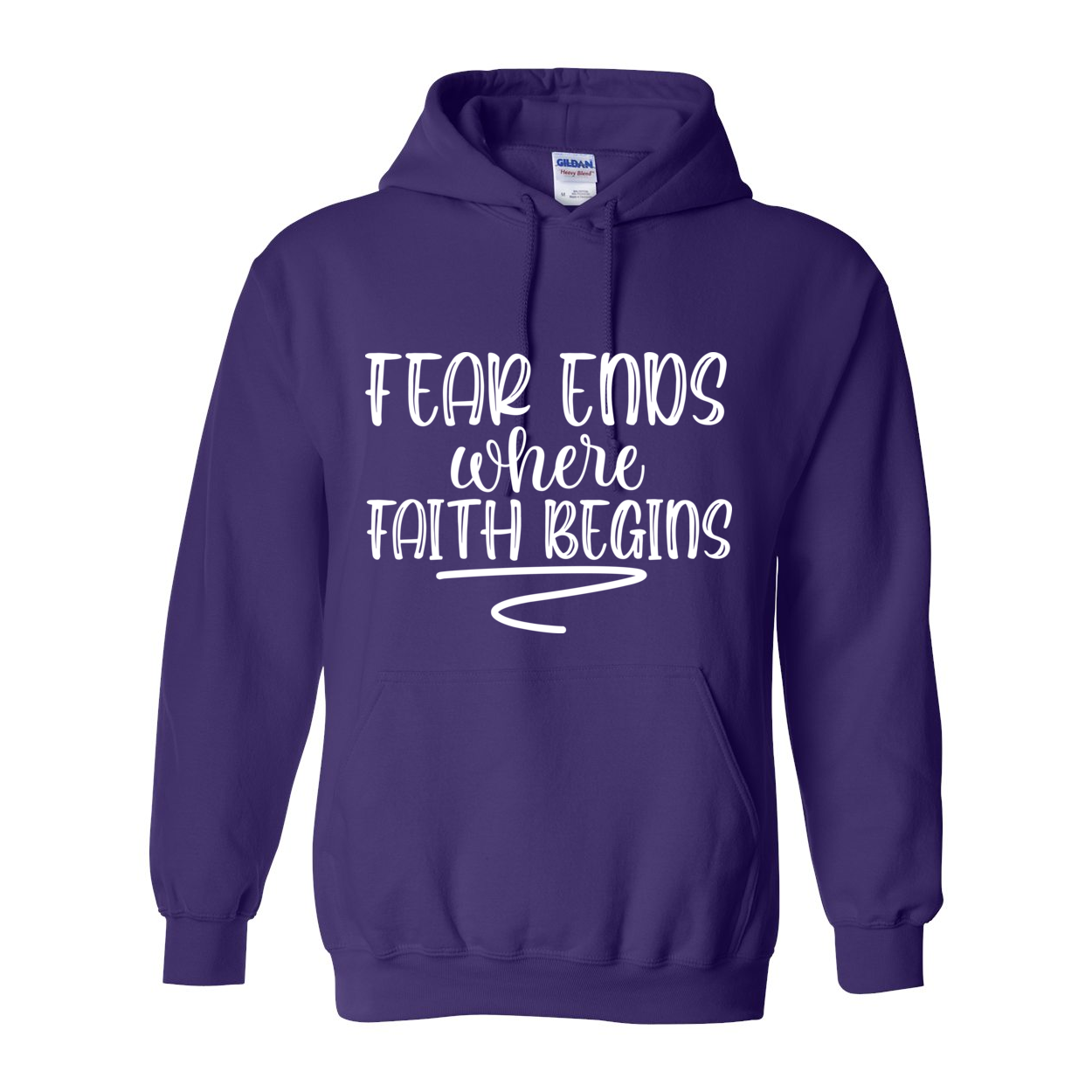 Fear Ends Hooded Sweatshirt