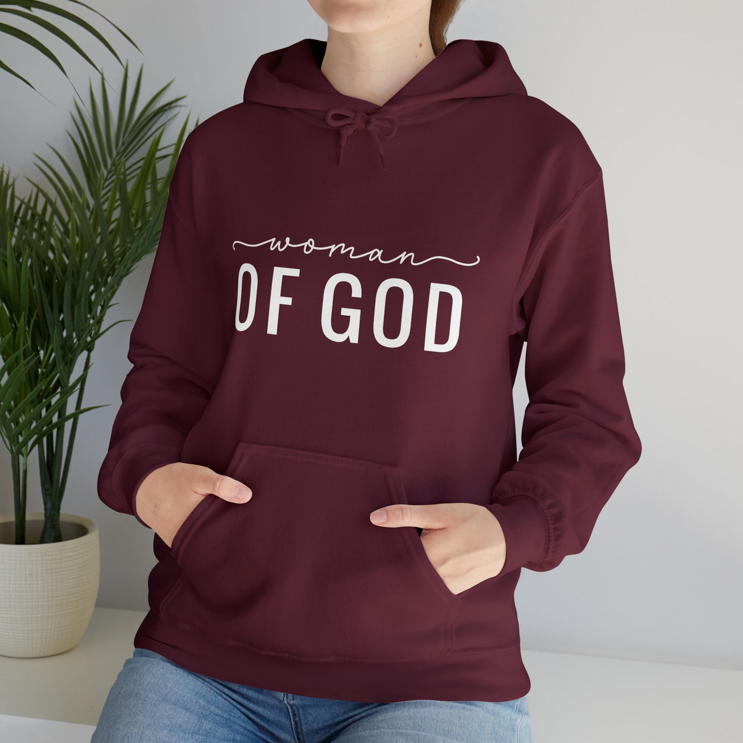 Woman of God Unisex Heavy Blend™ Hooded Sweatshirt