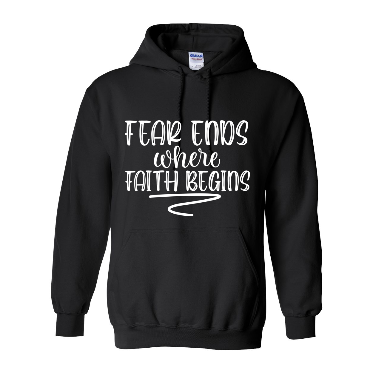 Fear Ends Hooded Sweatshirt