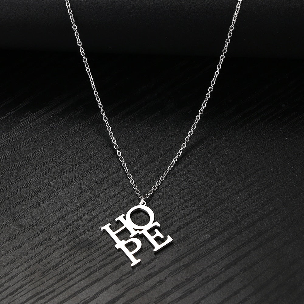 Stainless Steel Necklaces Stethoscope Electrocardiogram Pendant Collar Chain Fashion Necklace For Woman Jewelry Party Best Gifts