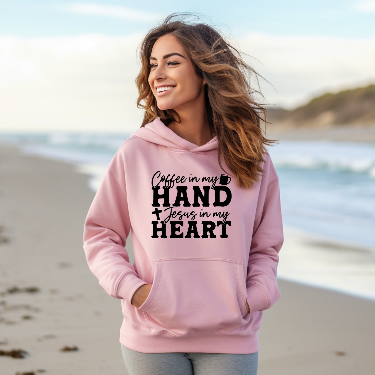 Coffee and Jesus Hooded Sweatshirt