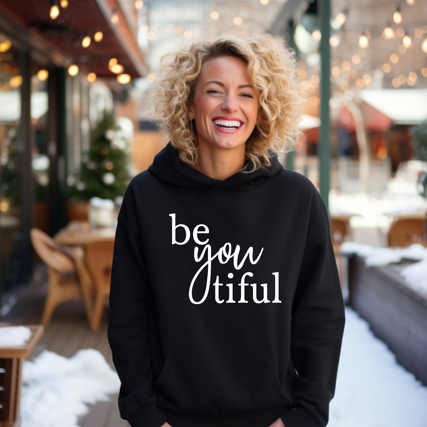 BE - You -Tiful Unisex Heavy Blend™ Hooded Sweatshirt