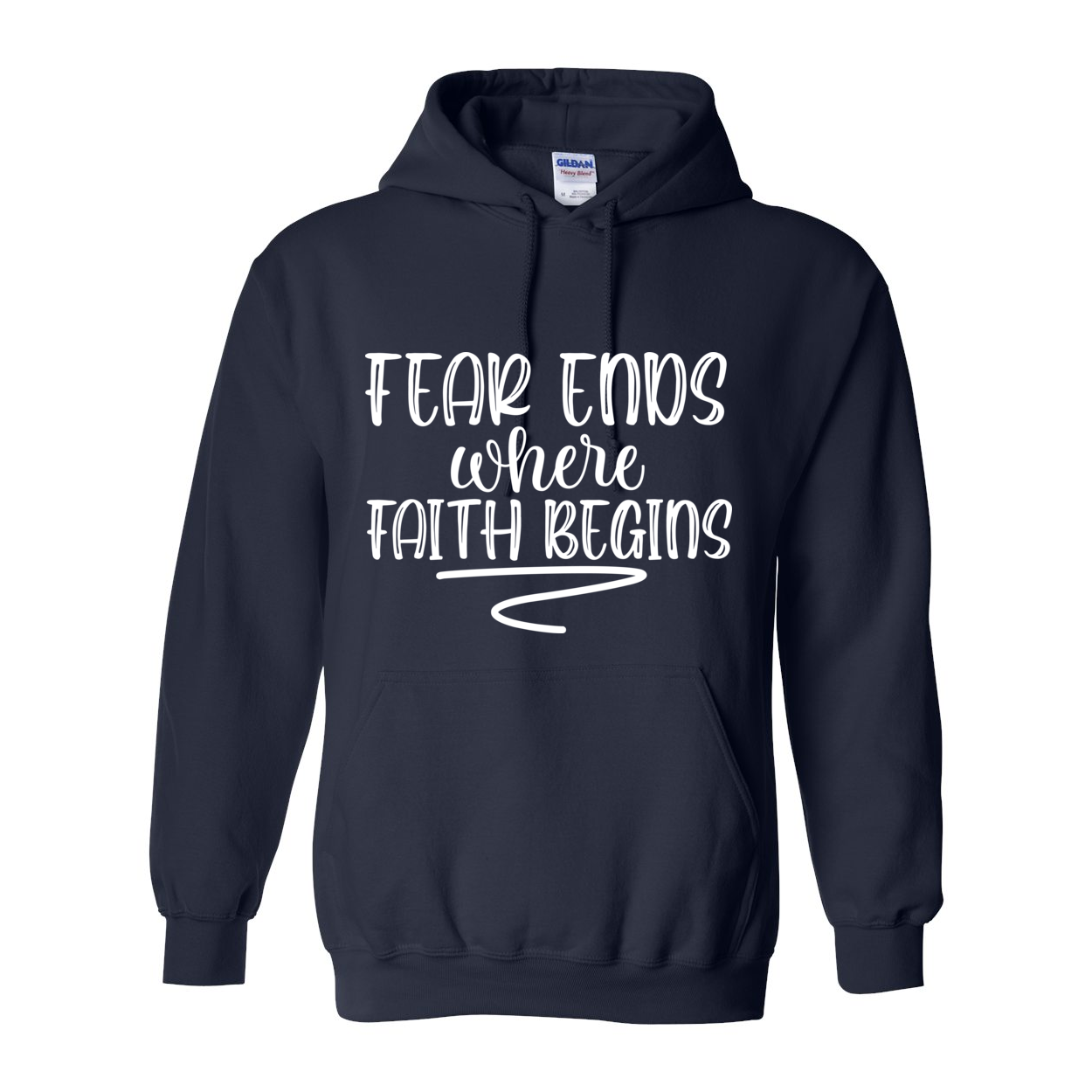 Fear Ends Hooded Sweatshirt