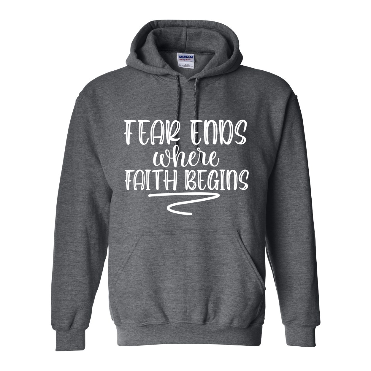 Fear Ends Hooded Sweatshirt