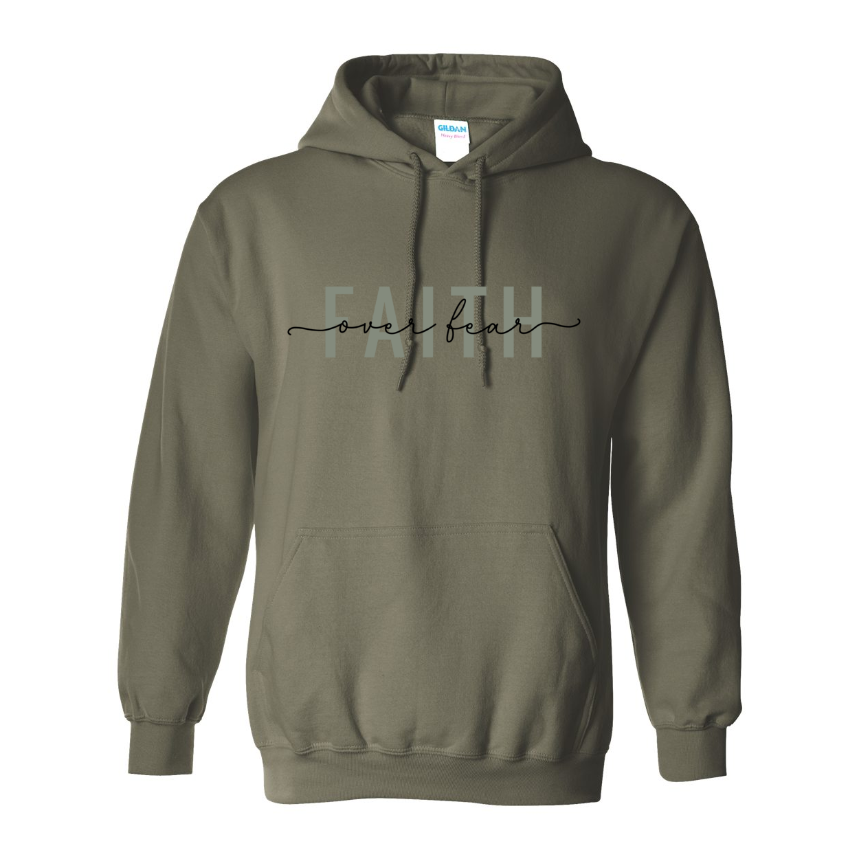 Faith Over Fear Hooded Sweatshirt