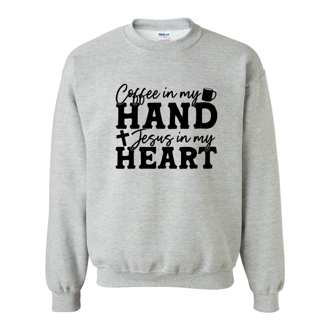 Coffee and Jesus Crewneck Sweatshirt