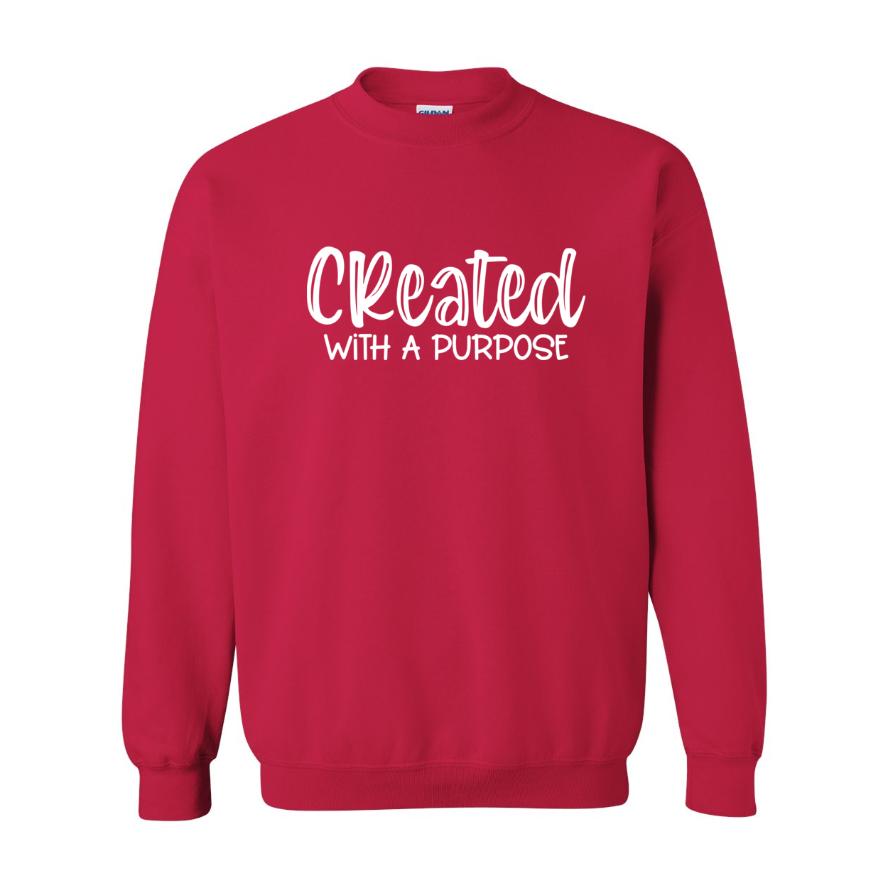 Created With A Purpose Crewneck Sweatshirt