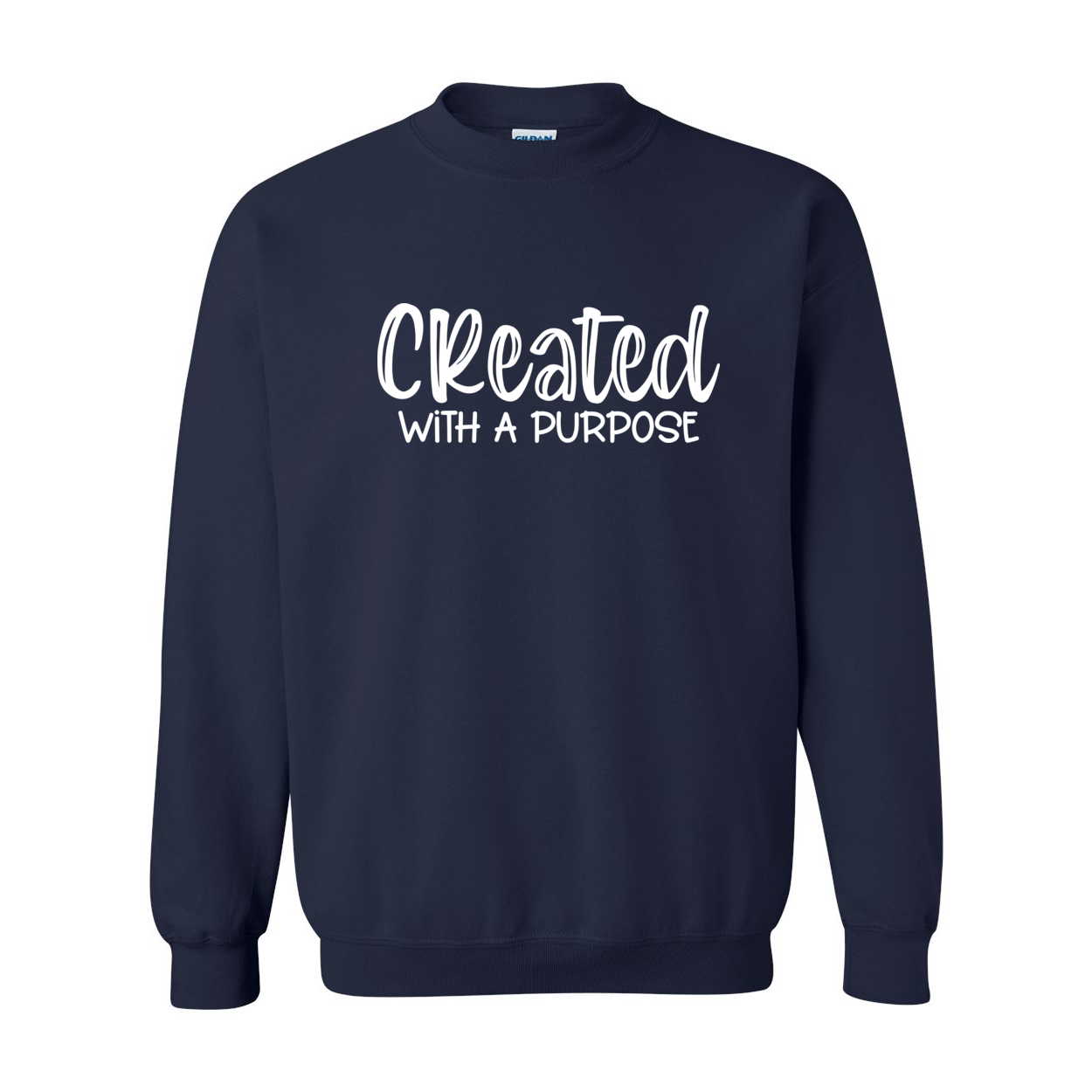 Created With A Purpose Crewneck Sweatshirt