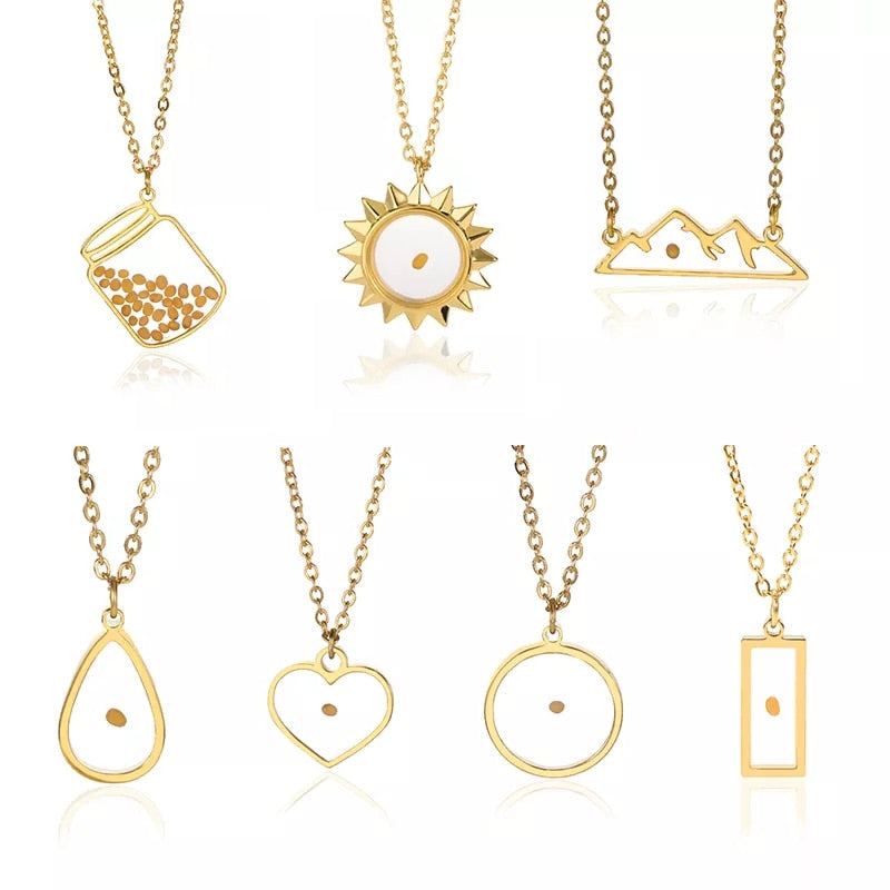 Creativity Mustard Seed Necklace Faith Necklace For Women Christian Jewelry