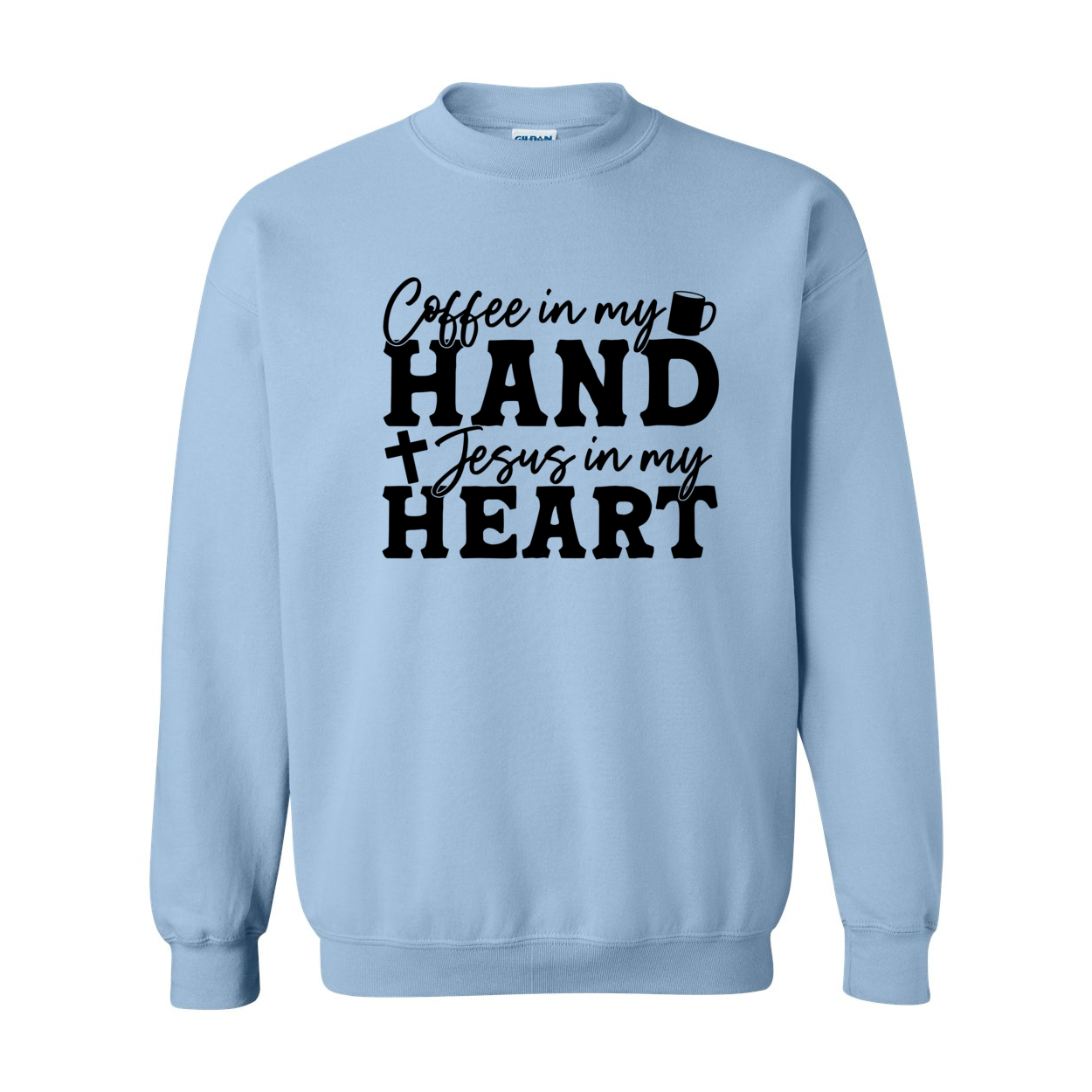 Coffee and Jesus Crewneck Sweatshirt
