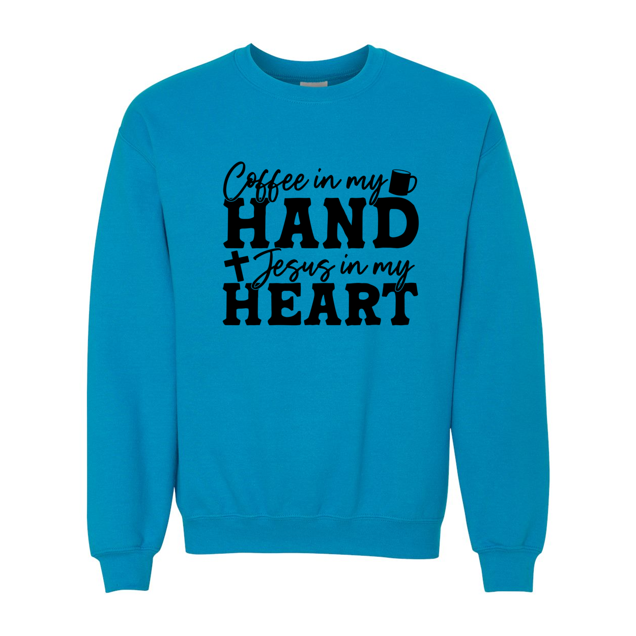 Coffee and Jesus Crewneck Sweatshirt