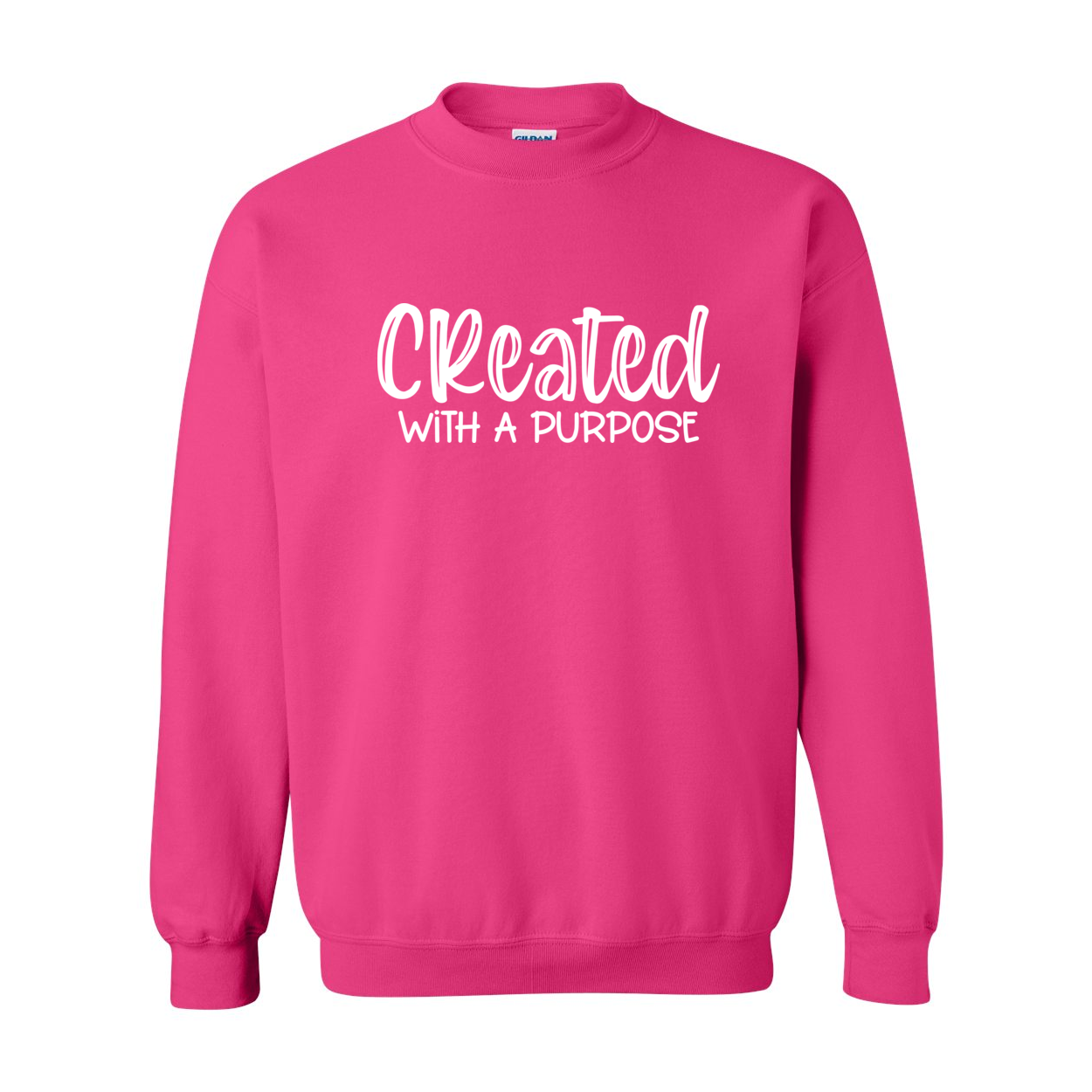 Created With A Purpose Crewneck Sweatshirt