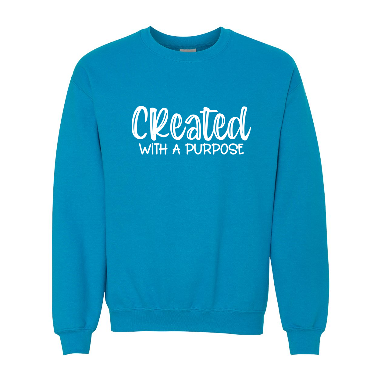 Created With A Purpose Crewneck Sweatshirt