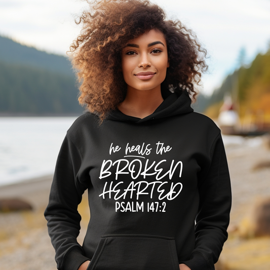 Heals The Broken Hearted Hooded Sweatshirt