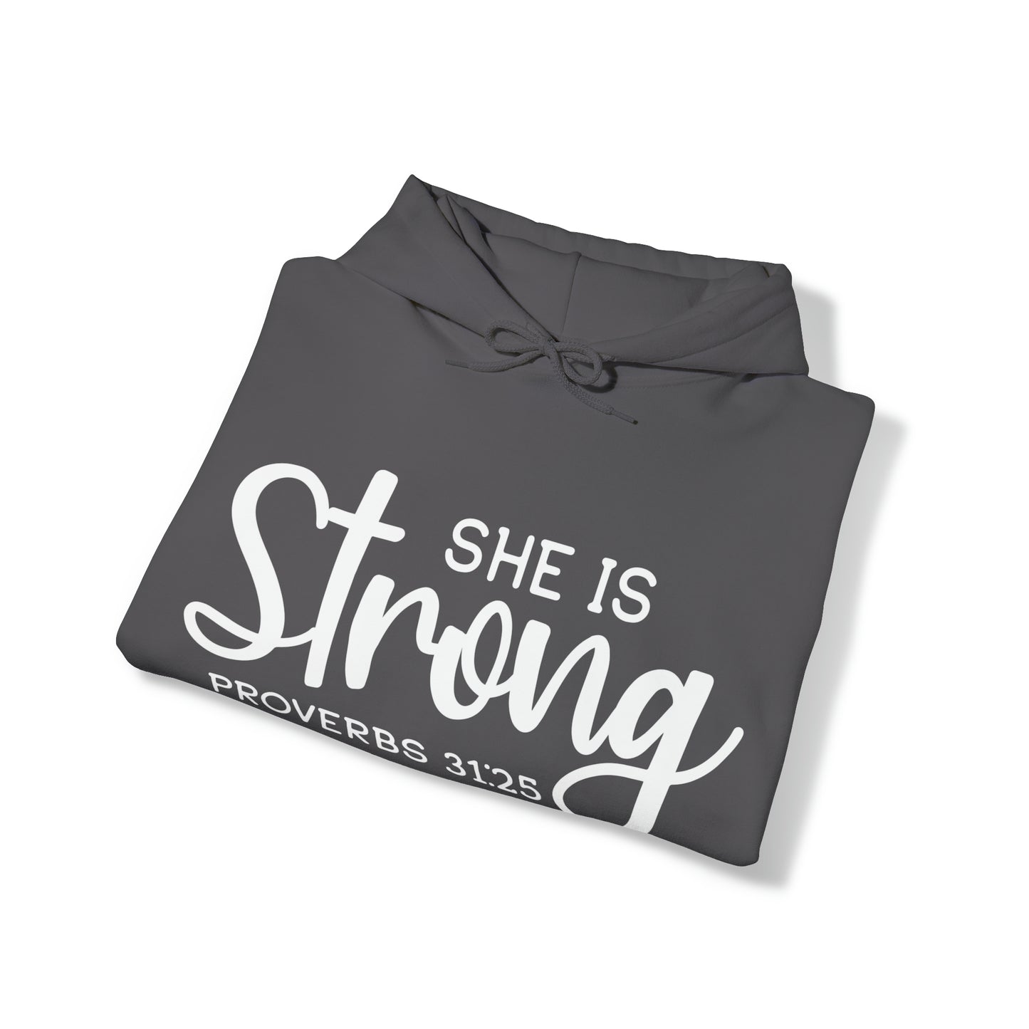 She Is Strong Unisex Heavy Blend™ Hooded Sweatshirt