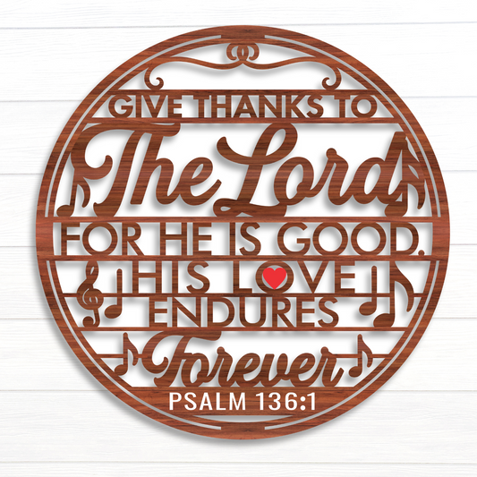 Give Thanks To The Lord