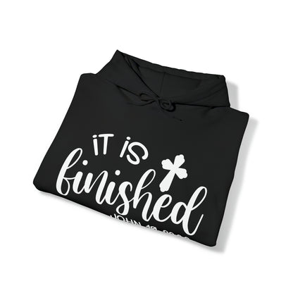 It Is Finished Unisex Heavy Blend™ Hooded Sweatshirt