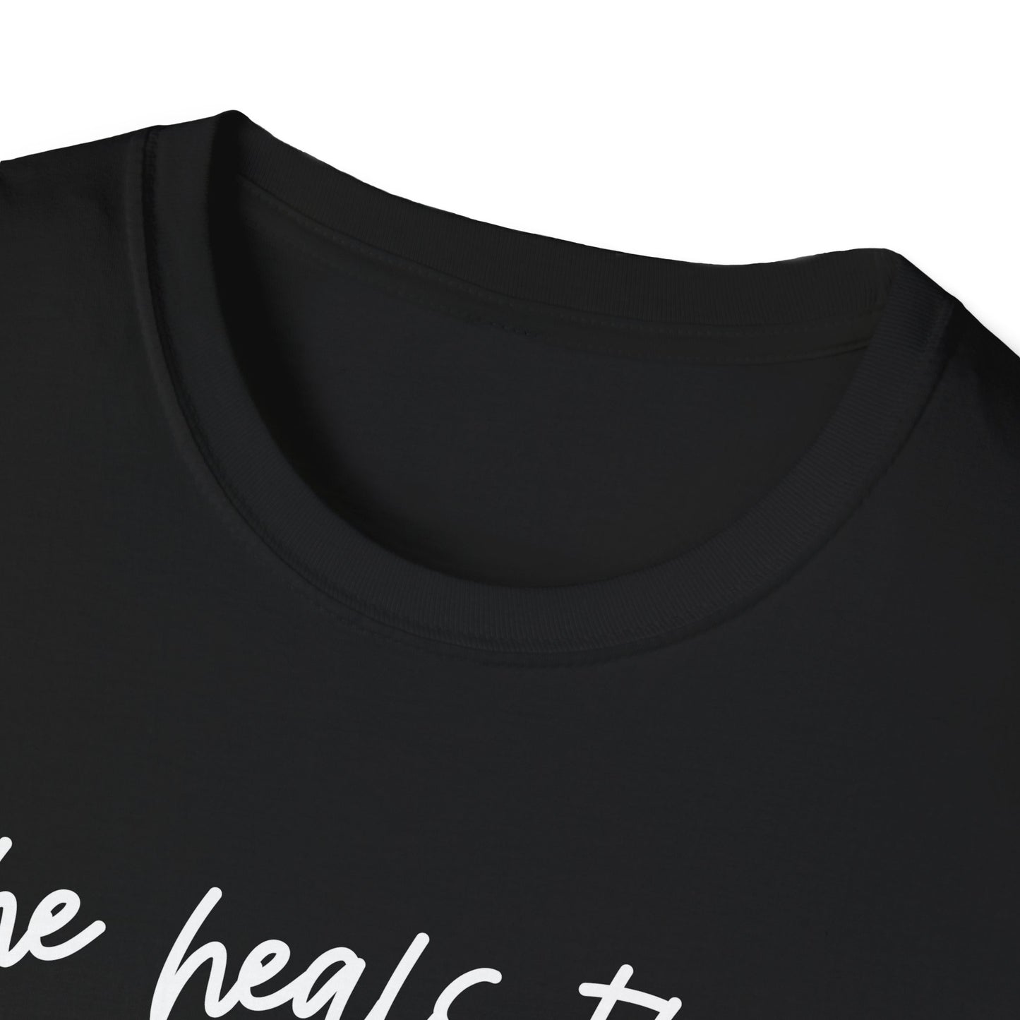 He Heals Unisex Softstyle T-Shirt