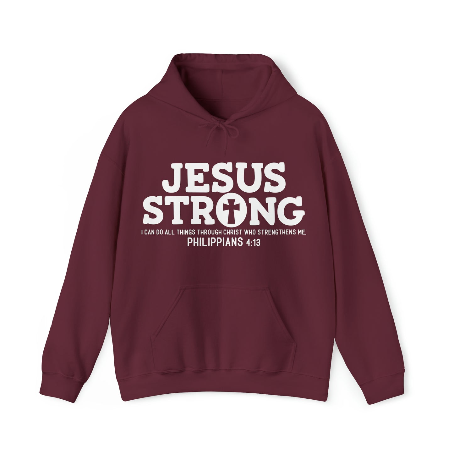 Jesus Strong Unisex Heavy Blend™ Hooded Sweatshirt