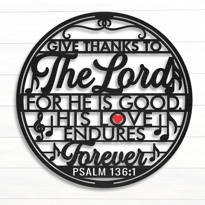 Give Thanks To The Lord