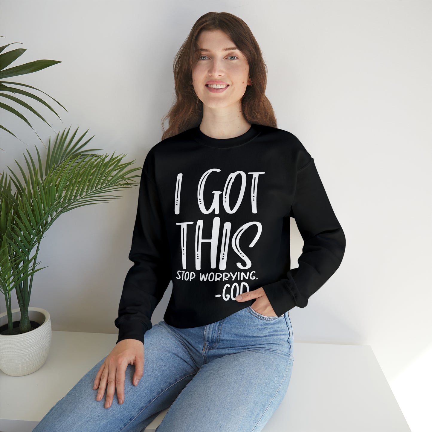 I Got This - God Unisex Heavy Blend™ Crewneck Sweatshirt