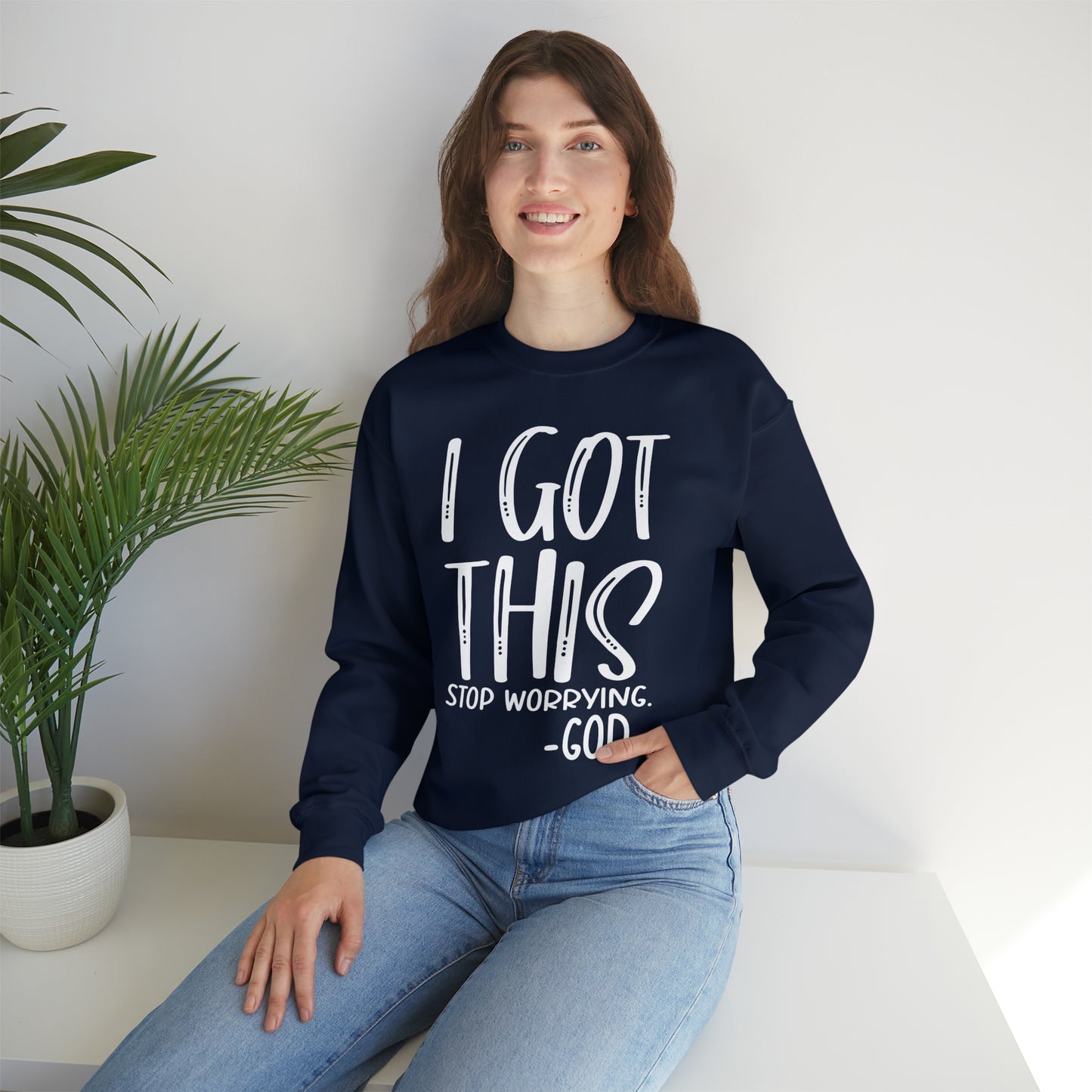 I Got This - God Unisex Heavy Blend™ Crewneck Sweatshirt