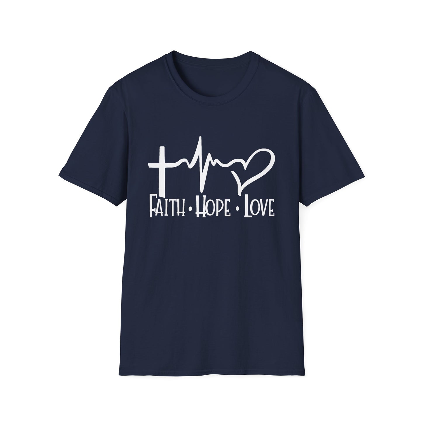 Faith Hope Love Unisex Softstyle T-Shirt