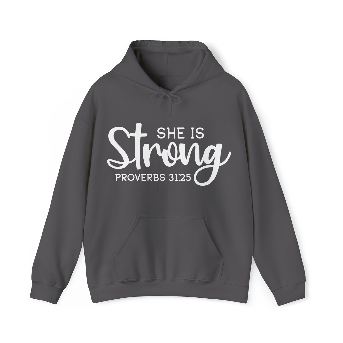 She Is Strong Unisex Heavy Blend™ Hooded Sweatshirt