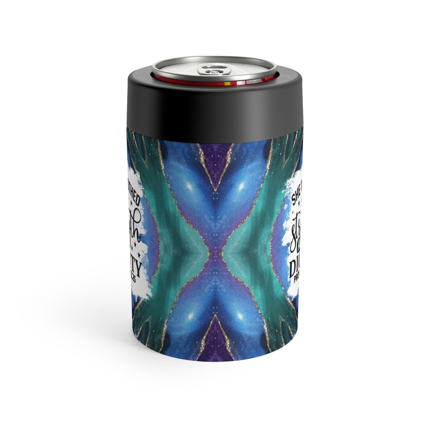 She is Clothed 12oz Can Holder