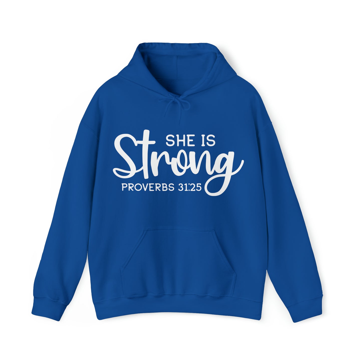 She Is Strong Unisex Heavy Blend™ Hooded Sweatshirt