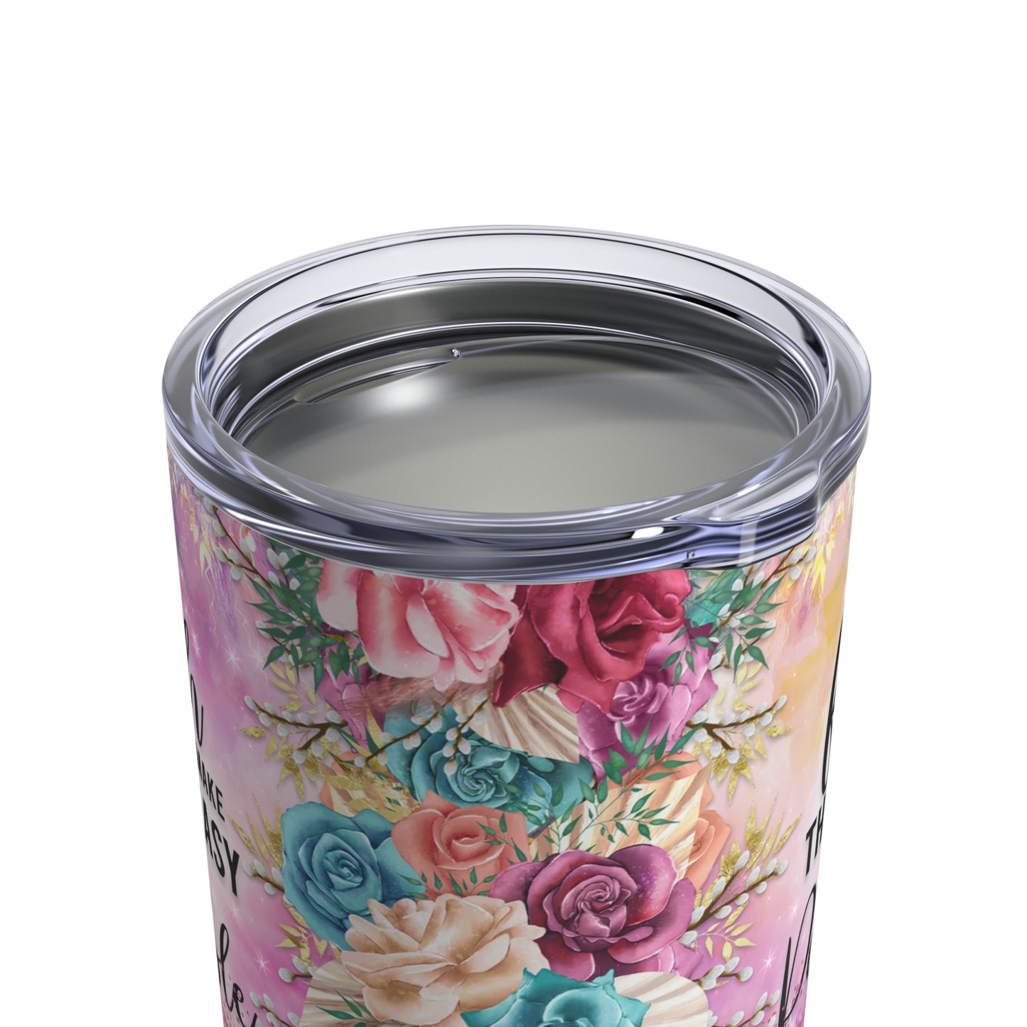 Faith Doesn't Make It Easy, It Makes Them Possible Christian 10oz Tumbler
