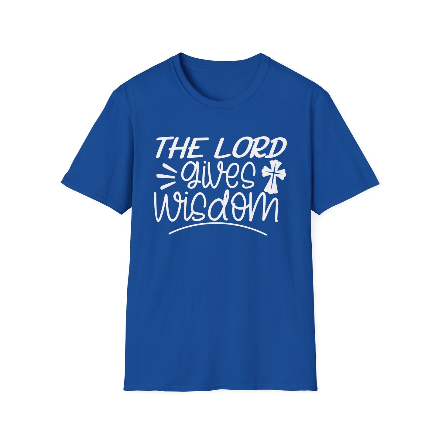 The Lord Gives Wisdom Unisex Softstyle T-Shirt