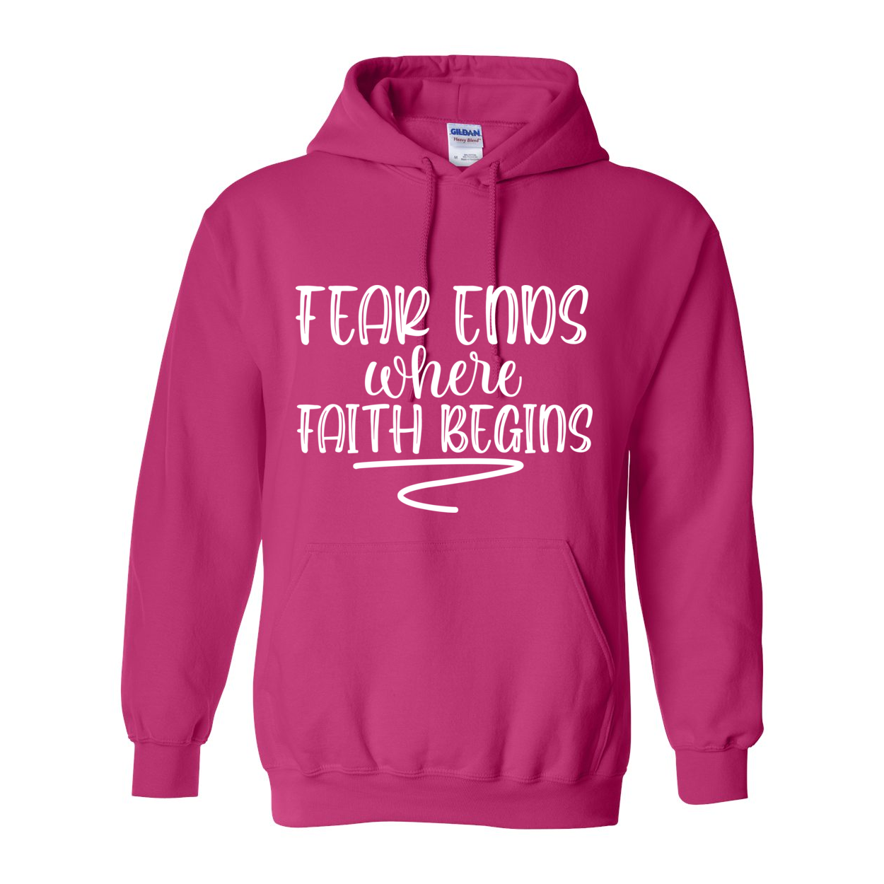 Fear Ends Hooded Sweatshirt