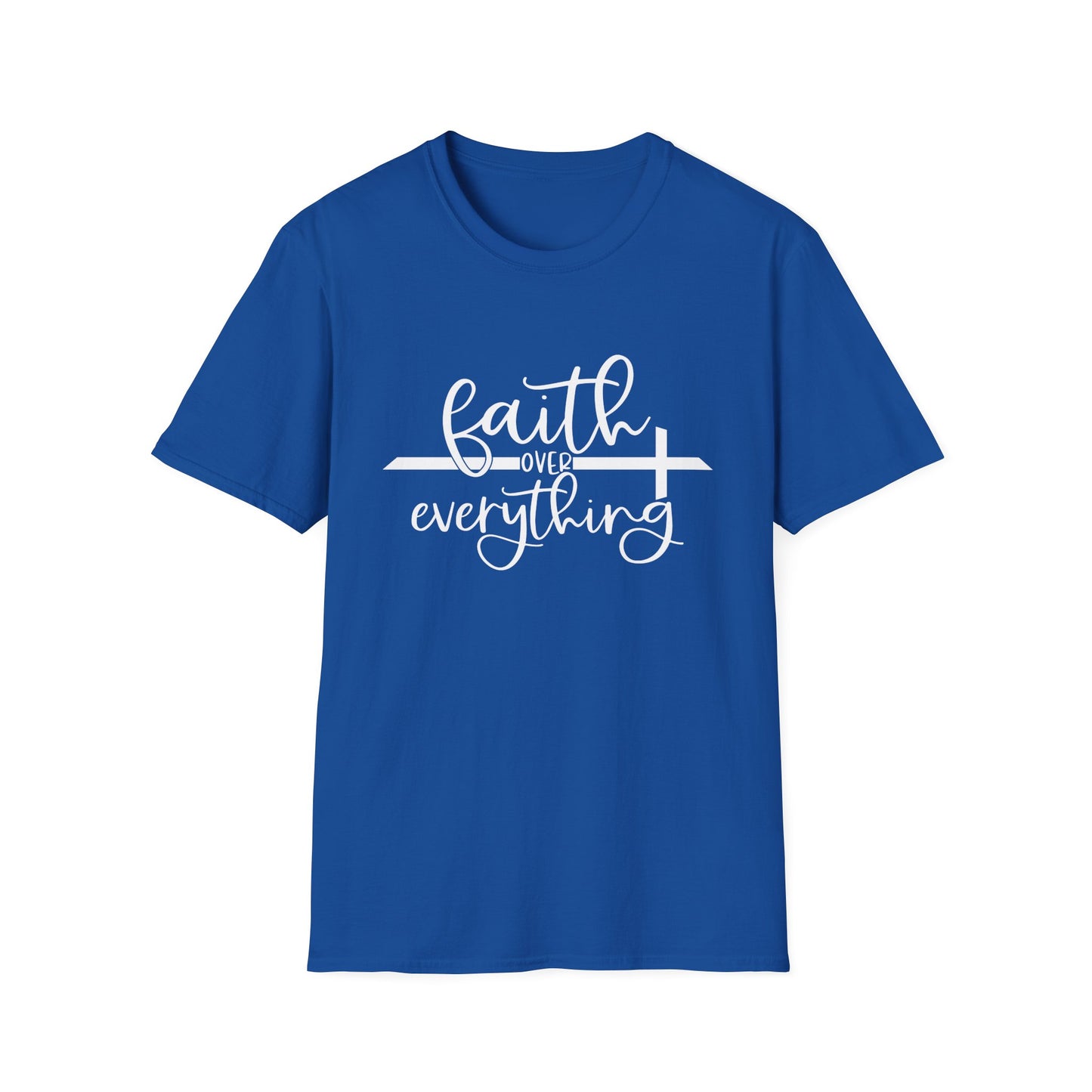 Faith Over Everything Unisex Softstyle T-Shirt
