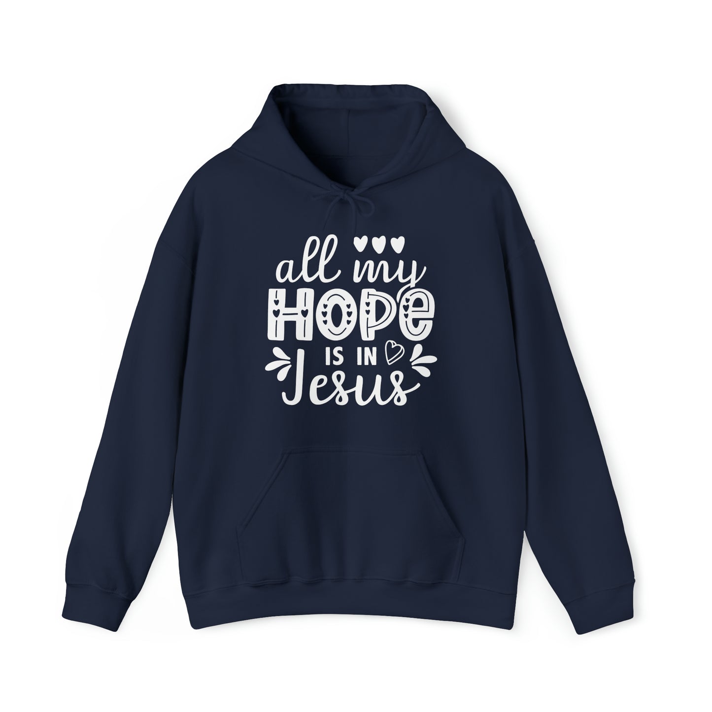 Hope In Jesus Unisex Heavy Blend™ Hooded Sweatshirt