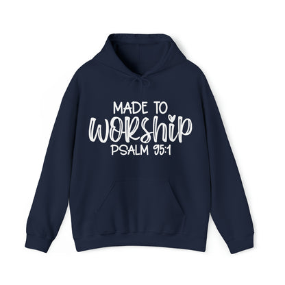 Made To Worship Unisex Heavy Blend™ Hooded Sweatshirt