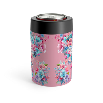 The Lord's Prayer Pink 12oz Can Holder
