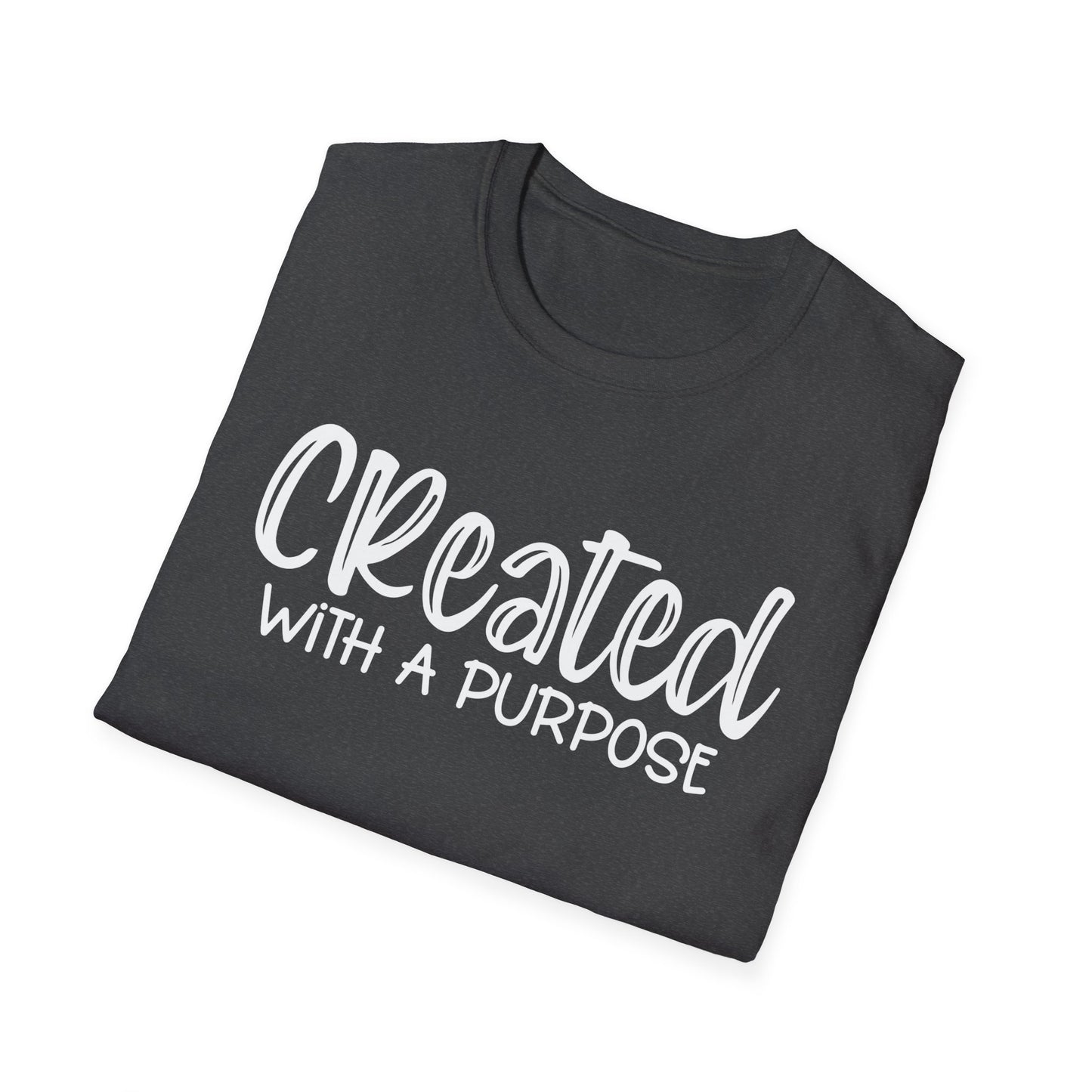 Created With A Purpose Unisex Softstyle T-Shirt