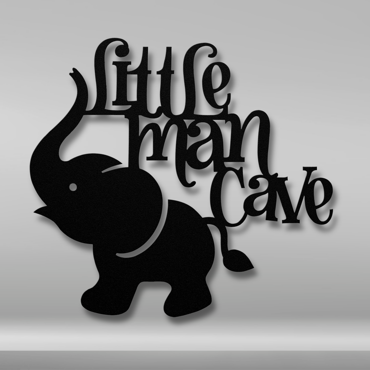 Little Man Cave Metal Sign