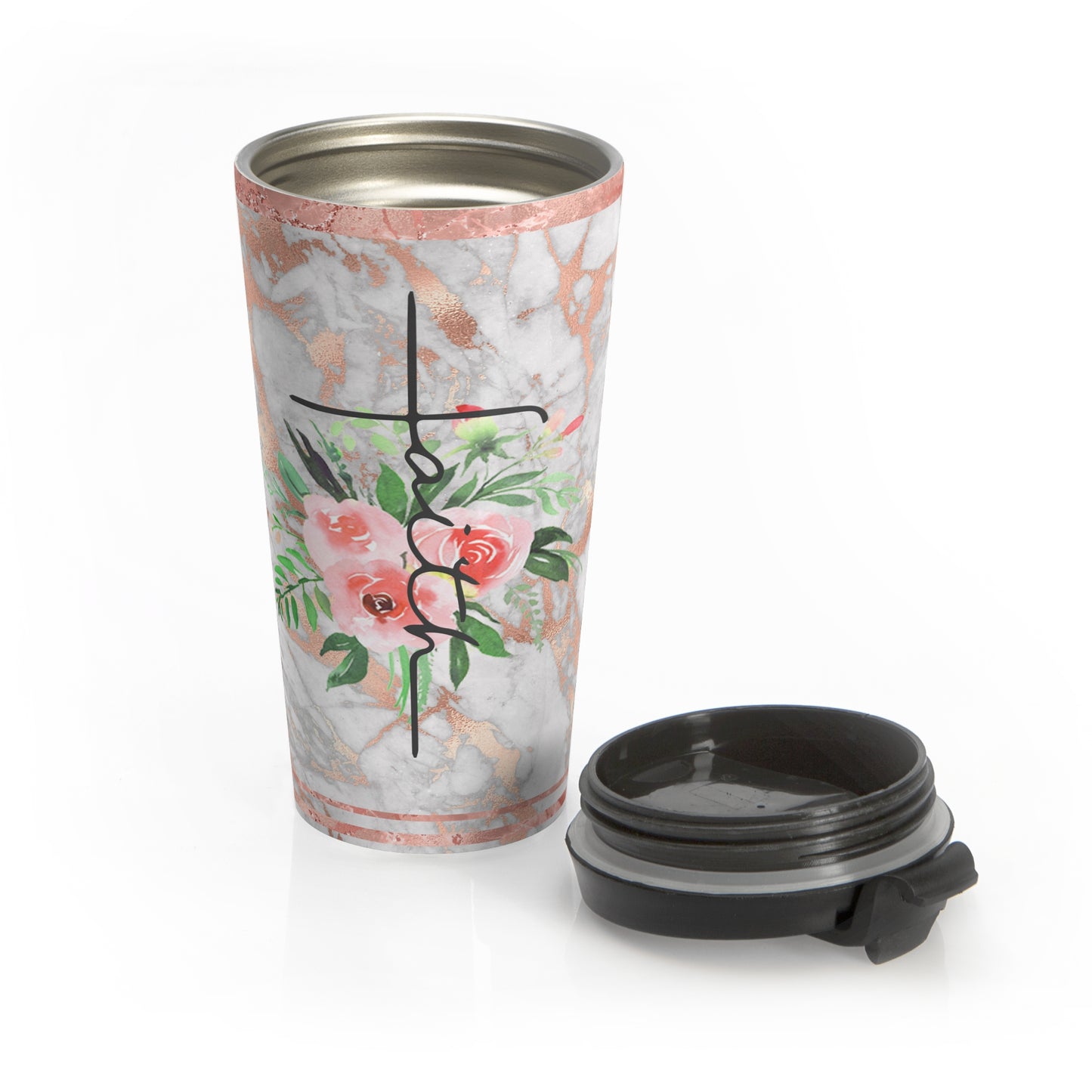 Faith 15oz Steel Travel Mug